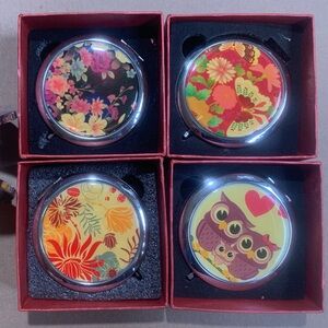 Lot of 4/pc Pocket Mirrors Set